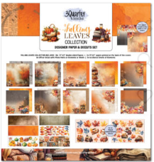 3 Quarter Designs Falling Leaves 12"x12" Paper Collection Pack