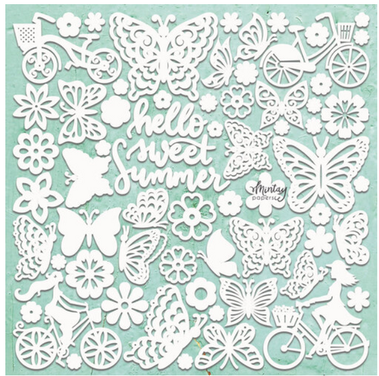 Mintay Chippies Summertime 12"x12" Sheet