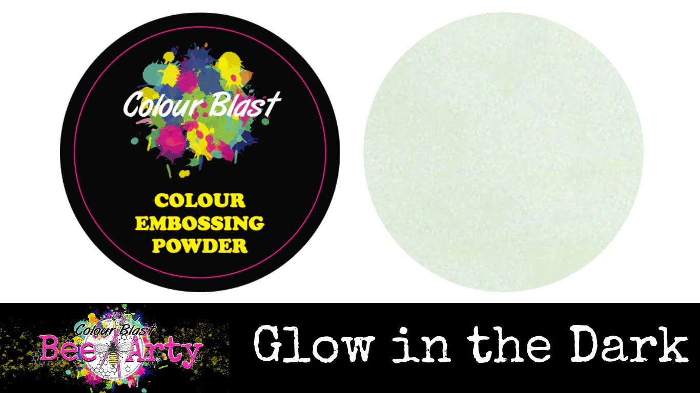 Colour Blast Colour Embossing Powder - Glow in the Dark