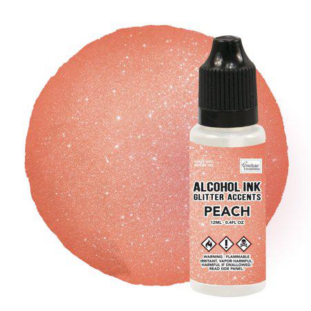 Couture Creations Glitter Accents Alcohol Ink 12ml - Cardinal