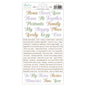 Mintay Home Sweet Home 6"x12" Words Stickers Sheet