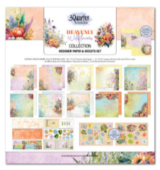 3 Quarter Designs Heavenly Wildflowers 12"x12" Paper Collection Pack