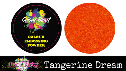 Colour Blast Colour Embossing Powder - Tangerine Dream