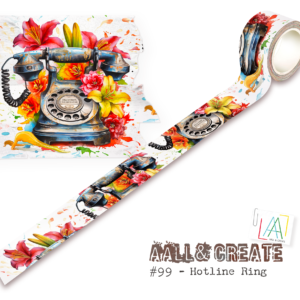 AALL & Create Washi Tape - Hotline Ring