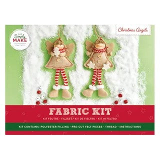 Docrafts Simply Make Fabric Kit - Christmas Angels
