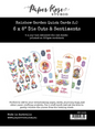 Paper Rose Rainbow Garden Quick Cards 2.0 6"x8" Die Cuts & Sentiments