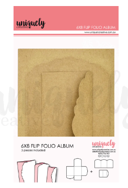 6”x8” Flip Folio Album - Kraft