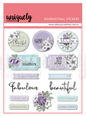 Uniquely Creative Wisteria Lane Dimensional Stickers