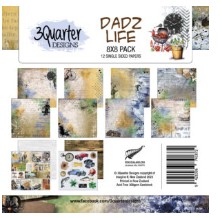 3 Quarter Designs Dadz Life 8"x8" Paper Pack