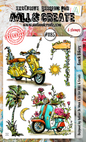 AALL & Create Beach Bikers Stamp Set