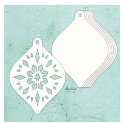 Mintay Christmas Bauble Album Base