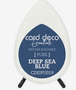 Card Deco Essentials Fade-Resistant Dye Ink Pad - Deep Sea Blue